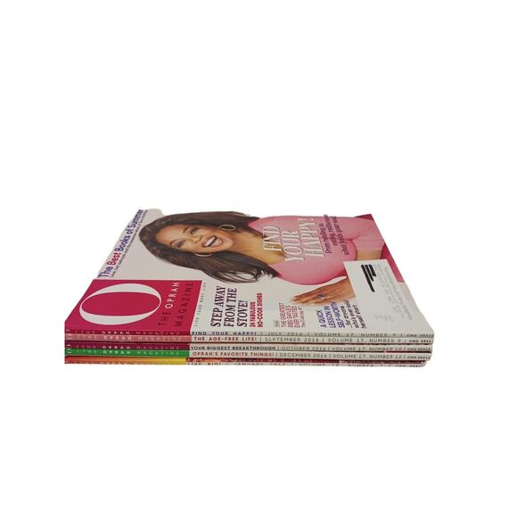 2016 2017 Lot of 5 Issues O The OPRAH Winfrey Magazine July Sept Oct Dec Jan - Picture 8 of 10